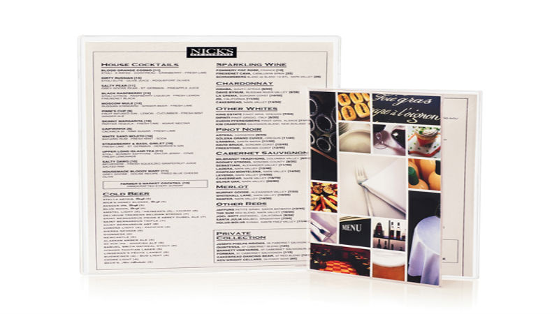 Learn the Right Way to Buy Plastic Menu Covers