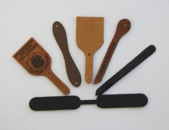 Leatherette And Leather Clothing Labels